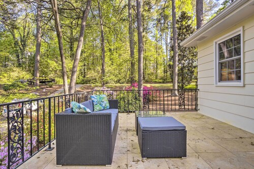 Bright Cary Home With Deck < 15 Mi to Raleigh!