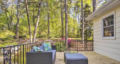 Bright Cary Home With Deck < 15 Mi to Raleigh!