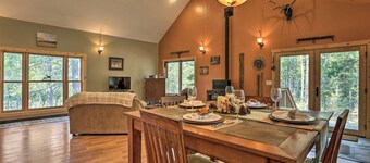Secluded Casper Mtn Cabin: Fire Pit, 12 Mi to Town