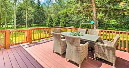 Walk to Wolf Run Lake: Cottage w/ Furnished Deck