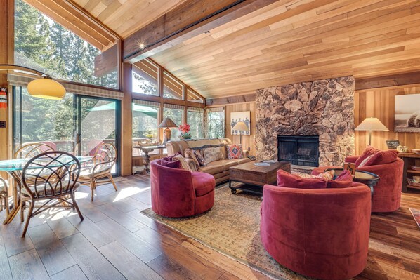 House (5 Bedrooms) | Front of property - Family-friendly Truckee Cabin Near Ski Shuttle! (Truckee)