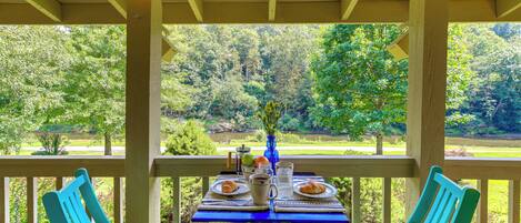 Fachada de la propiedad