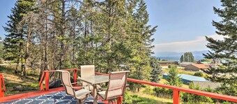 호수 & 산 전망이 있는 아늑한 호수가정집!