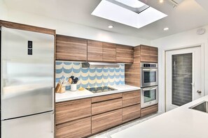 Apartment (2 Bedrooms) | Interior - Furnished Patio + Pool Access: Palm Springs Condo (Palm Springs)