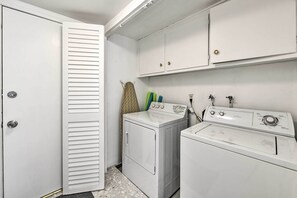 Apartment (2 Bedrooms) | Interior - Furnished Patio + Pool Access: Palm Springs Condo (Palm Springs)