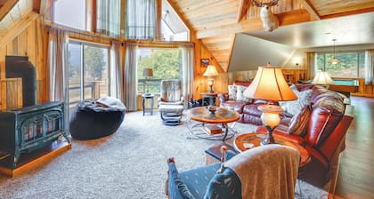 Remote Elk City Escape w/ Decks & Mtn Views!