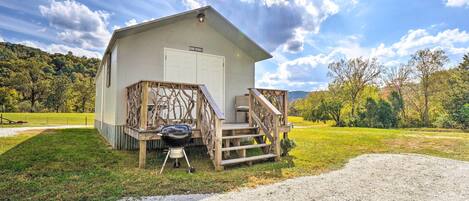 Fachada de la propiedad