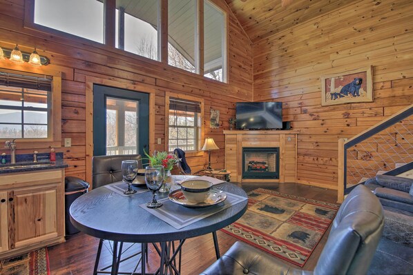 House (1 Bedroom) | Interior - Gatlinburg Cabin w/ Pool Table & Hot Tub! (Sevierville)