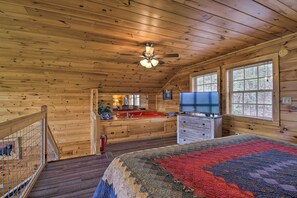 House (1 Bedroom) | Interior - Gatlinburg Cabin w/ Pool Table & Hot Tub! (Sevierville)