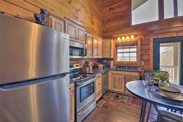 House (1 Bedroom) | Interior - Gatlinburg Cabin w/ Pool Table & Hot Tub! (Sevierville)