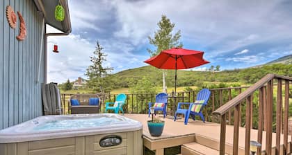 Sunlight Mountain Home w/ Hot Tub & View!