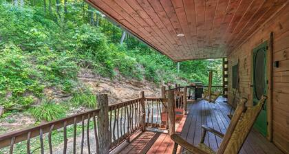 Bryson City Cabin w/ Wraparound Deck & Hot Tub
