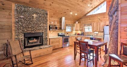 Bryson City Cabin w/ Wraparound Deck & Hot Tub