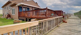 Oceanfront Milford Home w/ View & Boat Access