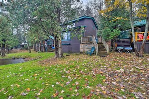 House (2 Bedrooms) | Interior - Pet-friendly Adirondack Cabin w/ On-site Lake (Saranac Lake)