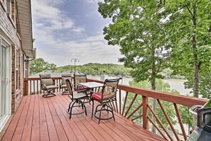 Interior - Private Boat Slip, Dock: Waterfront Lake Ozark Gem (Sunrise Beach)