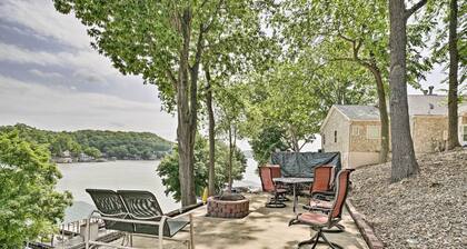 Waterfront Sunrise Beach Home w/ Dock & Grill