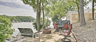 Waterfront Sunrise Beach Home w/ Dock & Grill