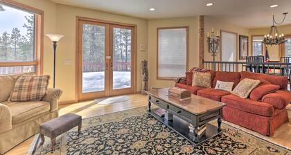 Spacious Angel Fire Cabin < 4 Miles to Resort!