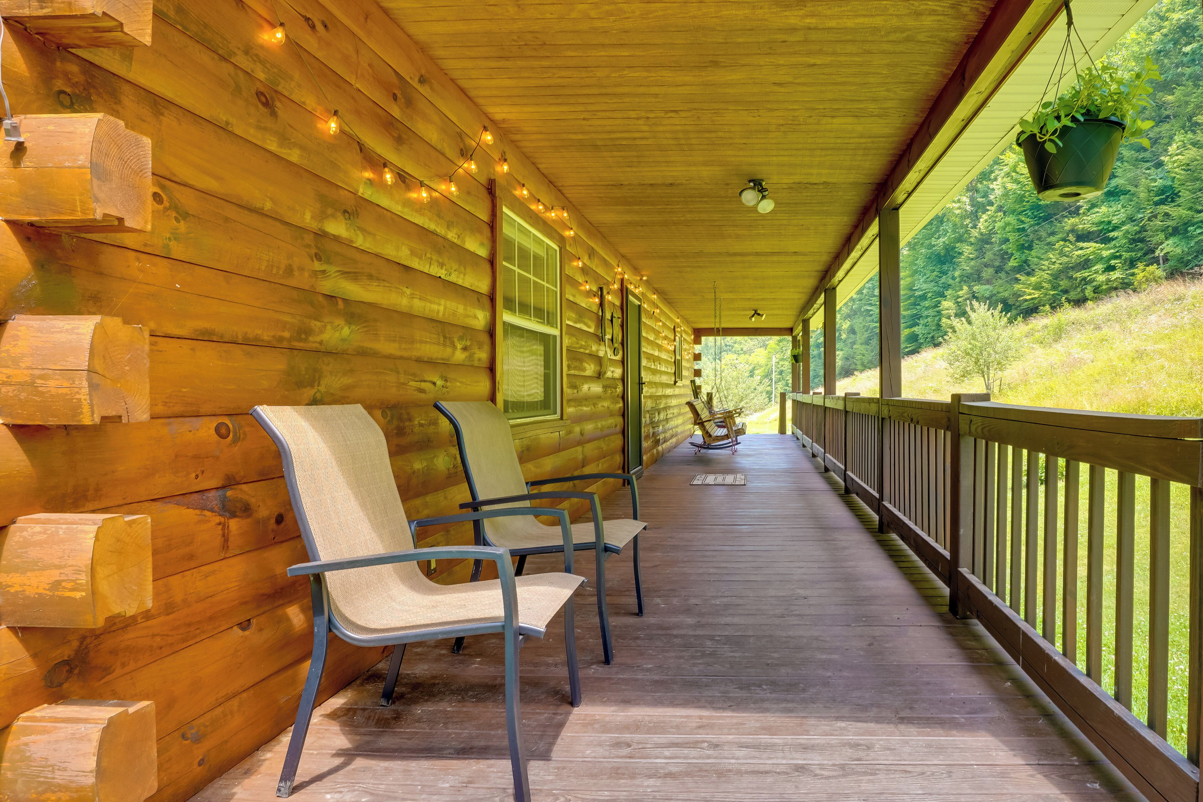 Serene Mountain Retreat on 40 Acres w/ Fire Pit!