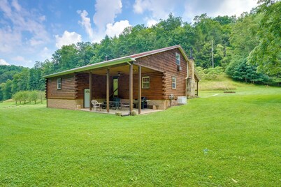 Serene Mountain Retreat on 40 Acres w/ Fire Pit!