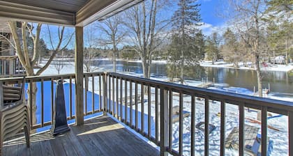 Riverfront Crivitz Condo w/ Fireplace & Views