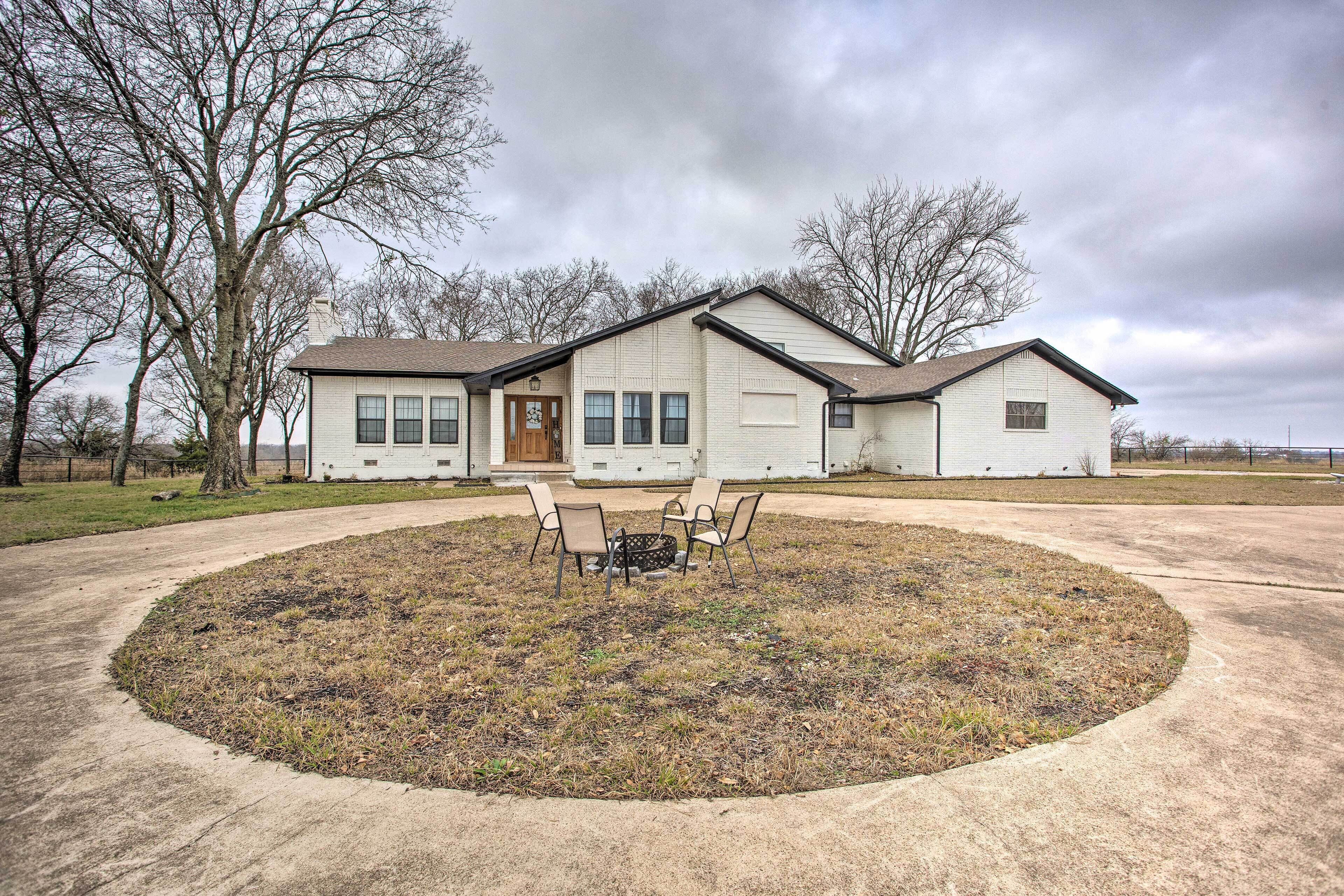 Modern Farmersville Home w/ Patio