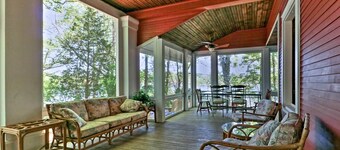 埃文斯湖島嶼小屋：需租船