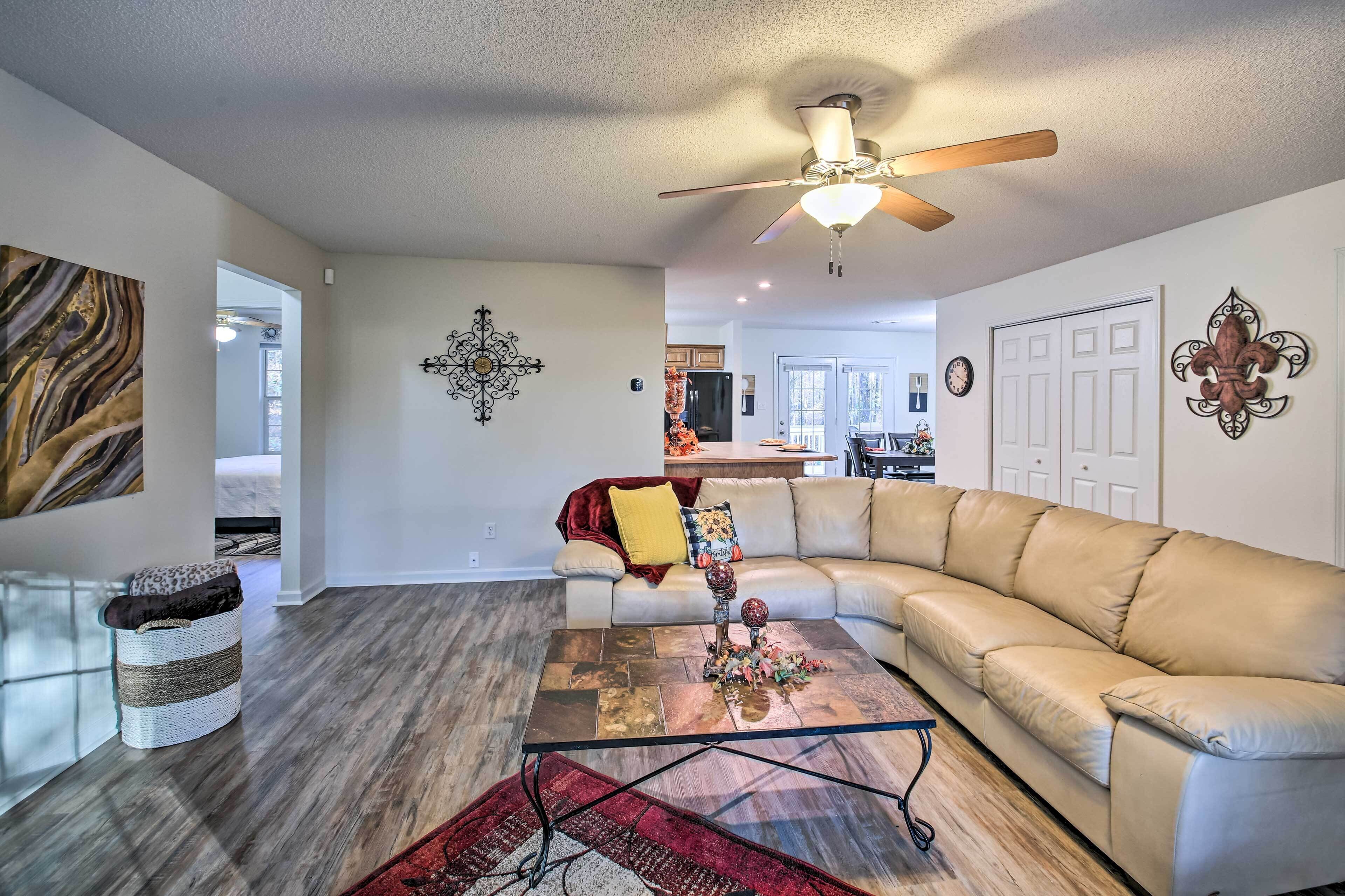 Tranquil Family Retreat w/ Fire Pit & Grill!