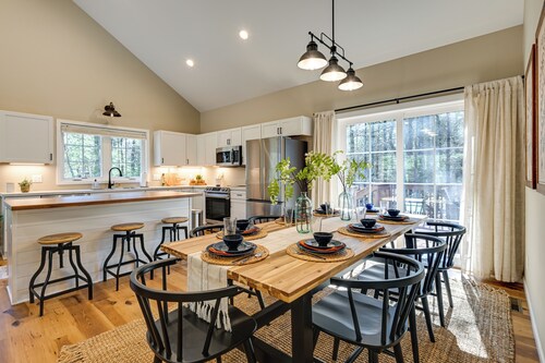 Chic Wisconsin Retreat w/ Deck, Grill & Fire Pit!