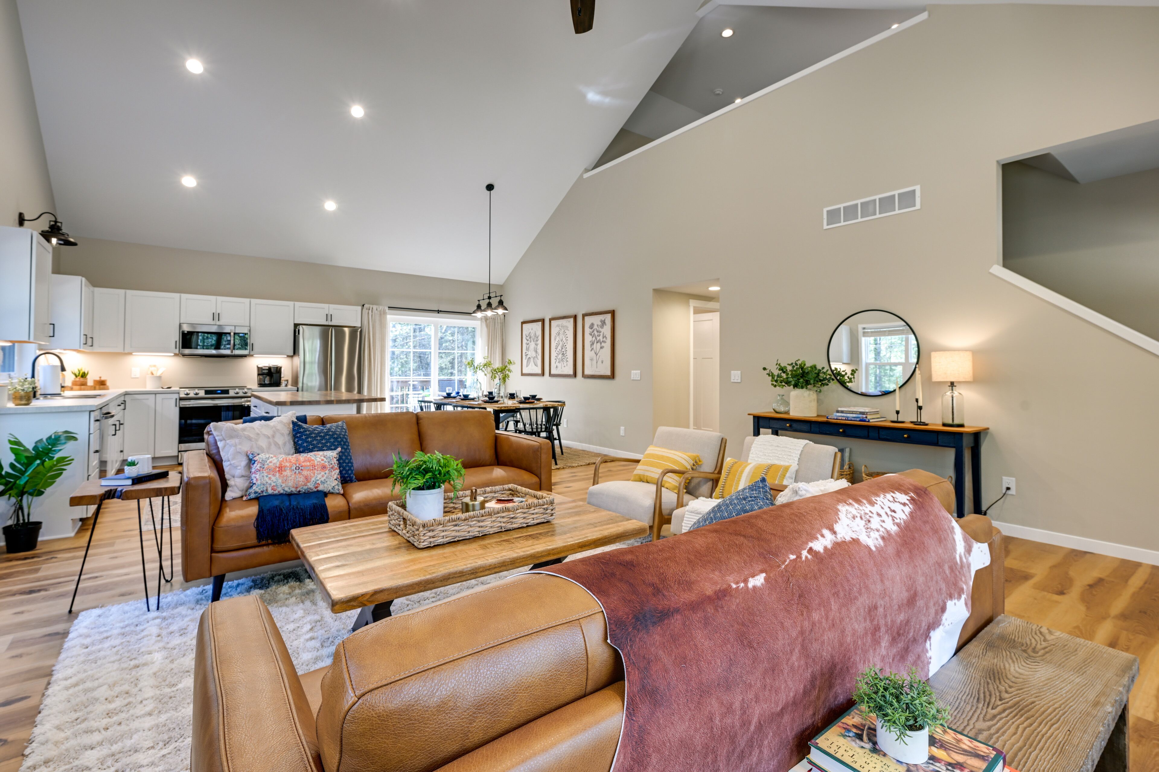 Chic Wisconsin Retreat w/ Deck, Grill & Fire Pit!