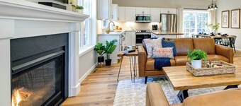 Chic Wisconsin Retreat w/ Deck, Grill & Fire Pit!