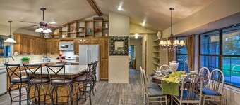 Cozy Family Home w/ Fire Pit, 4 Mi to Lake Fork