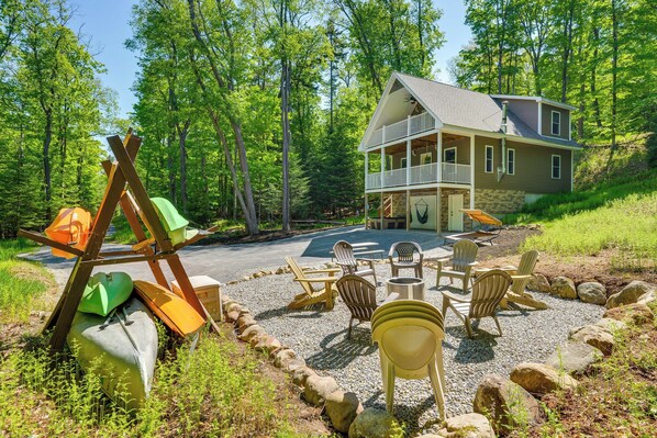 Façade de l’hébergement