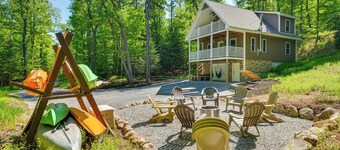 Old Forge Home w/ Hot Tub & Game Room!