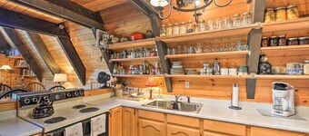 Irwin A-frame Cabin w/ Deck & Mountain Views!