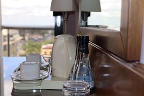 In-room safe, individually decorated, individually furnished, desk - The Clan Suites (Nairobi)