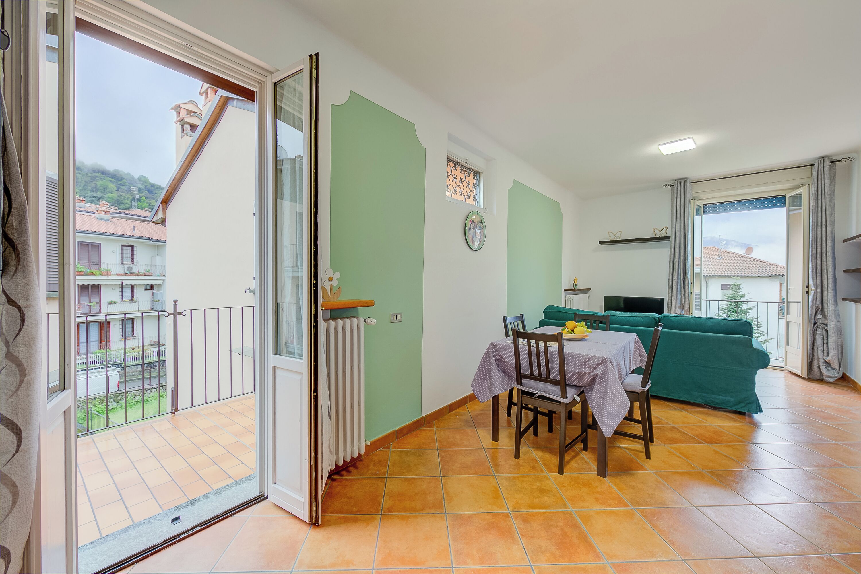 Familieleilighet, flere soverom (Riccardo House Stresa 1 min from Lake) | Spisestue