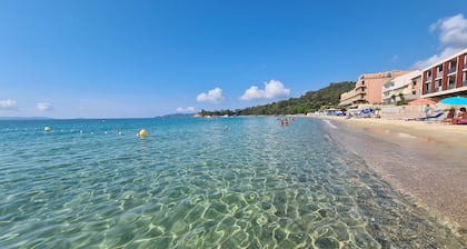 Top appartement directement sur la plage, vue mer panoramique, situation idéale!