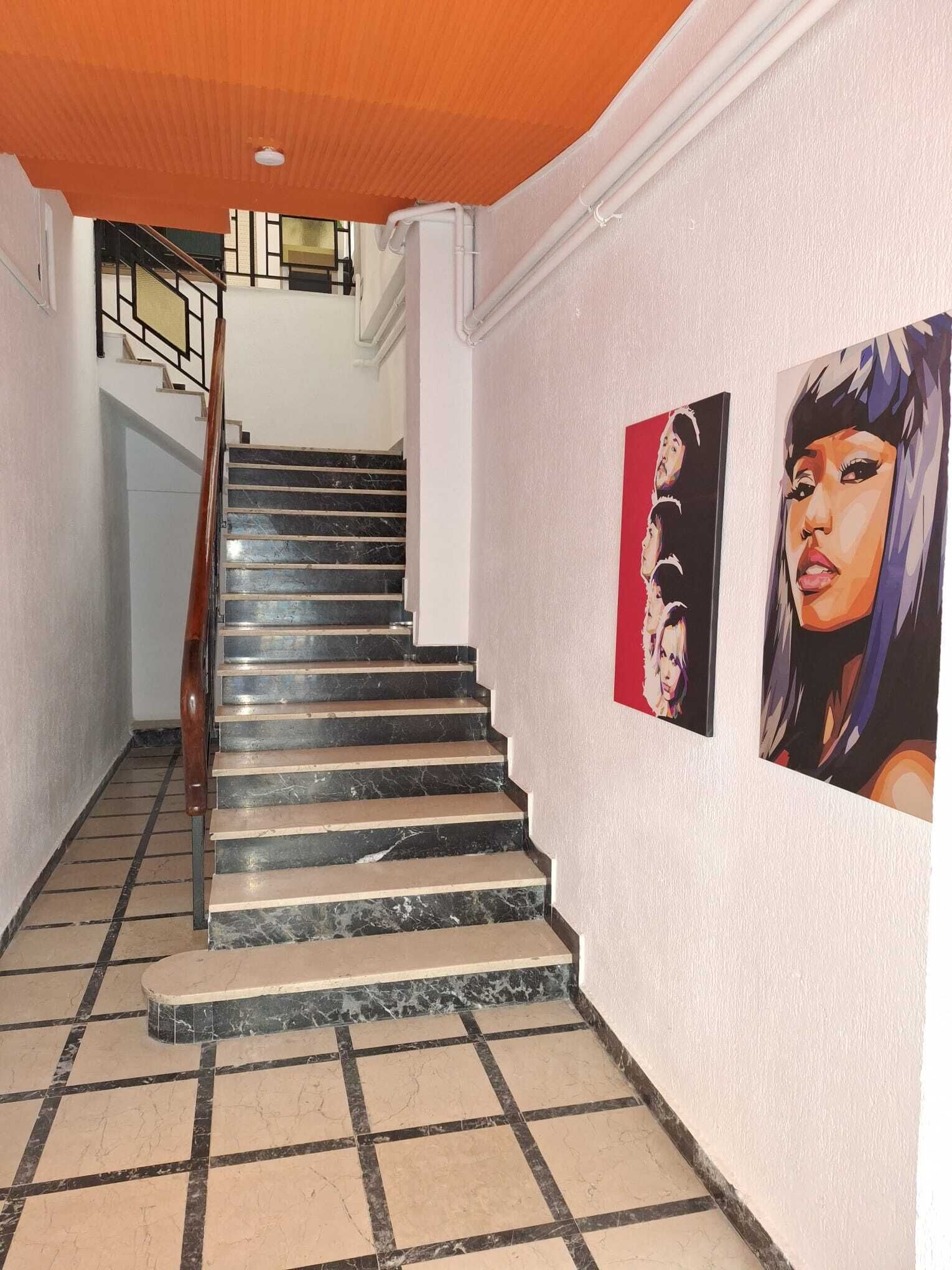 Interior entrance