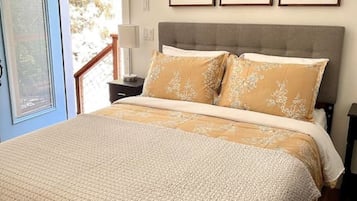 2 makuuhuonetta, vauvan matkasänky, Wi-Fi, vuodevaatteet