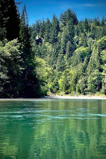Avenue of the Giants River View Home (#1)