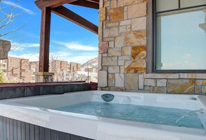 Idromassaggio all'aperto