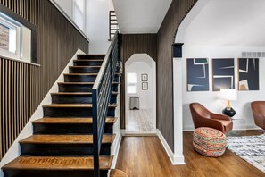 Interior - 4BR Detroit Mid-Century Gem • Sleeps 12 + Parking (Detroit)