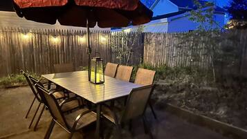 Opções para refeição ao ar livre