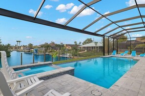 House (4 Bedrooms) | Front of property - Coastal Cozy Villa by Distinctive Beach Rentals (Cape Coral)