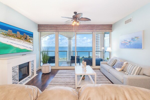 Smart TV - New Listing P5-0906 2B Portofino Island View! (Pensacola Beach)