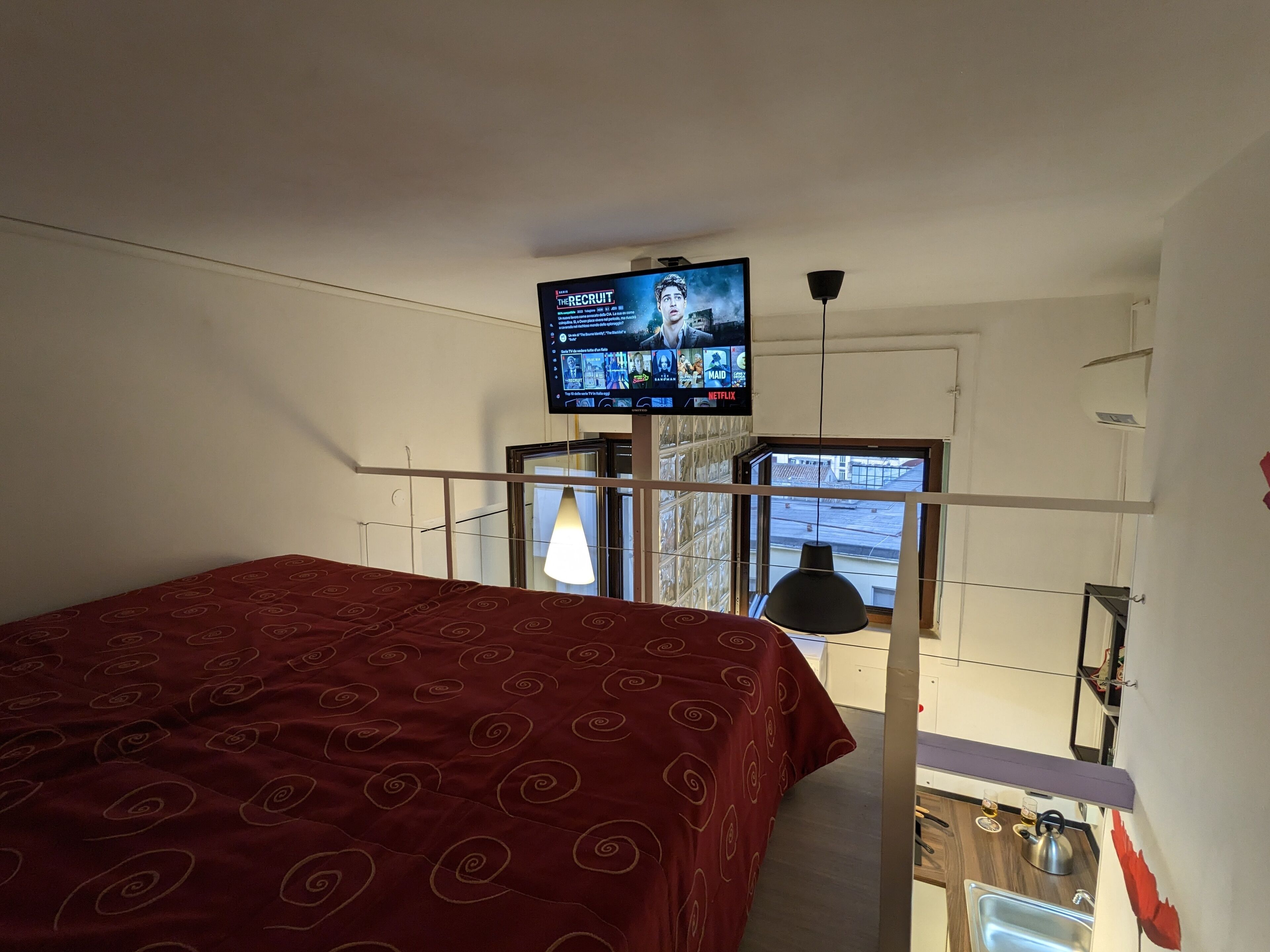 Panoramic-Studio, 1 Queen-Bett, Stadtblick, Turm