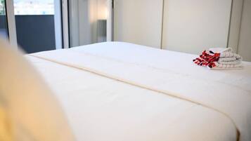 2 Schlafzimmer, Reisekinderbett, WLAN, Bettwäsche