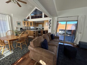 TV connectée, cheminée